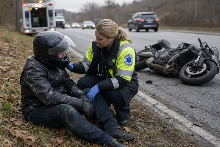 What To Do After A Motorcycle Crash: A Clear Checklist For The First 72 Hours