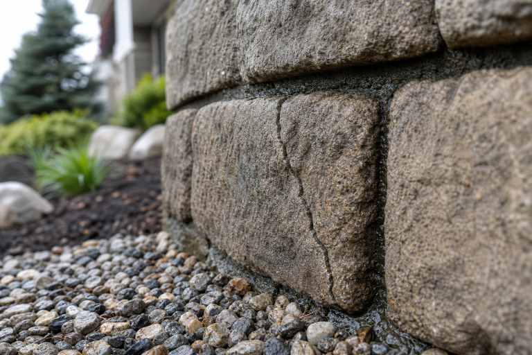 Need a Clark, NJ Mason? Tomasso Contracting Helps Solve Retaining Wall, Stonework, and Property Drainage Problems